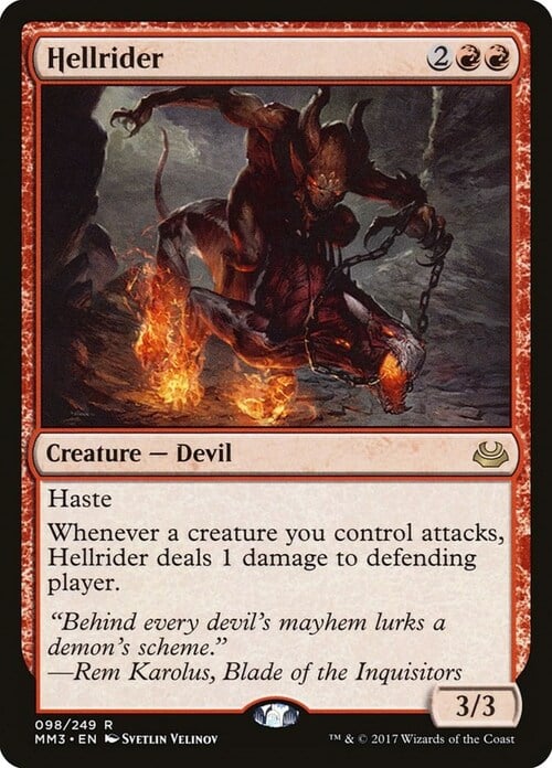 Cavalcainferno Card Front