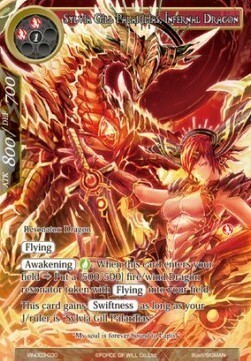 Sylvia Gill Palarilias, Infernal Dragon Card Front