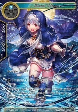 Water Wizard Card Front