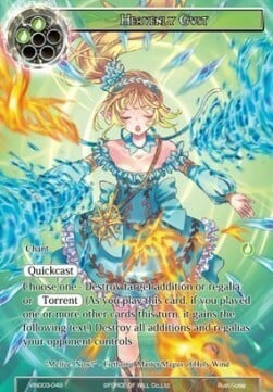Heavenly Gust Card Front