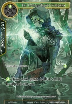 The World Tree's Guardian Card Front