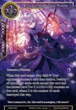 Gill Lapis, the Pure Youth (vers.1) Card Front