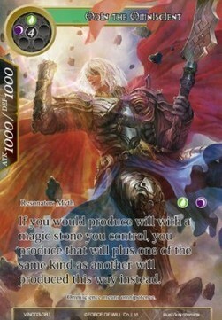 Odin the Omniscient Card Front