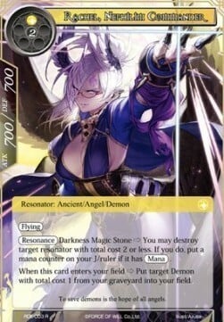 Rachel, Nephilim Commander Card Front