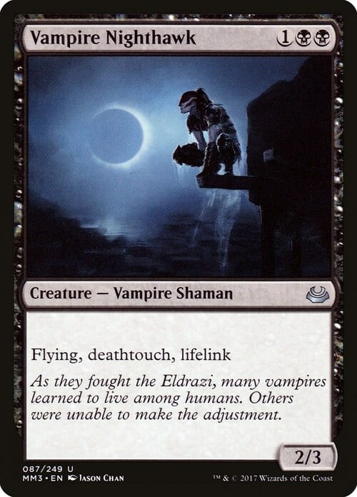 Vampire Nighthawk Card Front