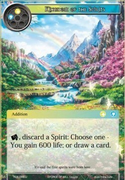 Kingdom of the Spirits Card Front