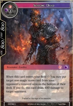 Searing Dead Card Front