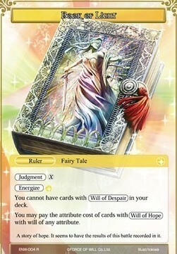 Book of Light // Re-Earth, New World Fairy Tale Card Front