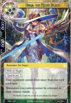Zero, The King's Blade Card Front