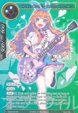 Alice, Girl of the Blue Planet (vers. 2) Card Front