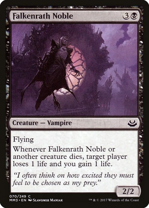 Falkenrath Noble Card Front