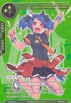 Pricia, Ready for the Final Battle (vers. 2) Card Front