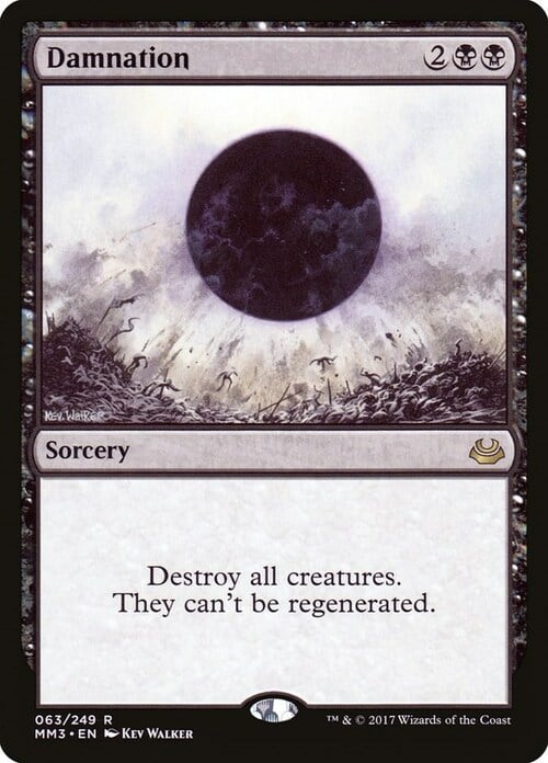 Damnation Card Front