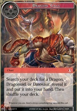 Dragon Call Card Front