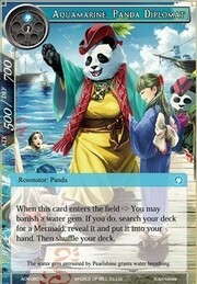 Aguamarina, Diplomática Panda