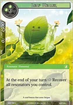 Leaf Healer Card Front