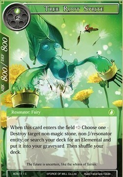 Tree Root Sprite Card Front