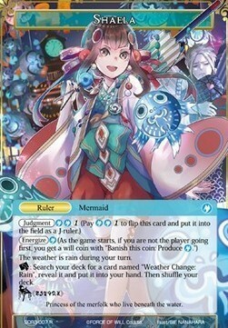 Shaela // Shaela, la Principessa Sirena Card Front
