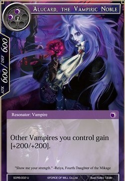 Alucard, the Vampiric Noble Card Front