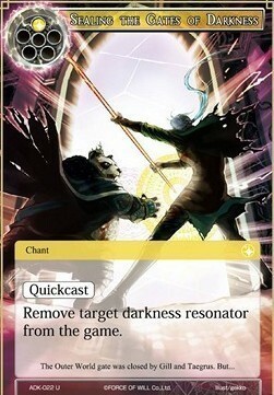 Sealing the Gates of Darkness Card Front