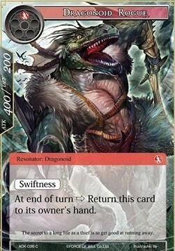Dragonoid Rogue Card Front