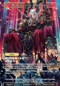Welser, the Archmage // Welser, King of Demons Card Front
