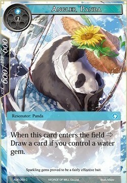 Angler Panda Card Front