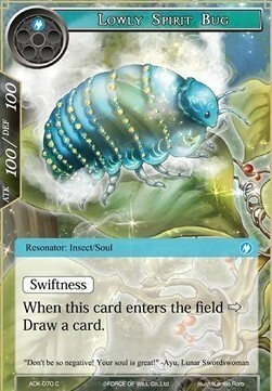 Lowly Spirit Bug Card Front