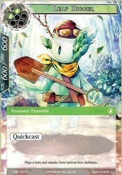 Leaf Digger Card Front