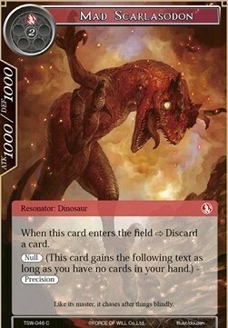 Mad Scarlasodon Card Front