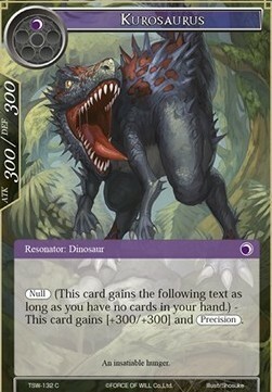 Kurosaurus Card Front
