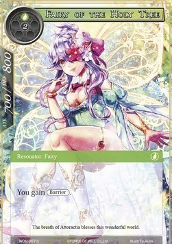 Fairy of the Holy Tree Card Front