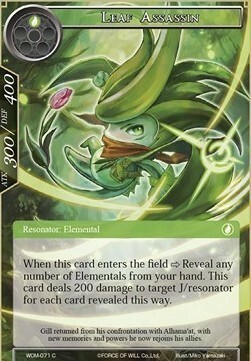 Leaf Assassin Card Front