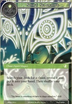 Spirit Searching Card Front