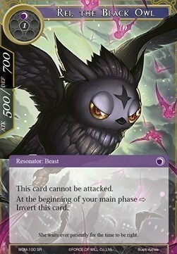 Rei, the Black Owl // Zero Card Front