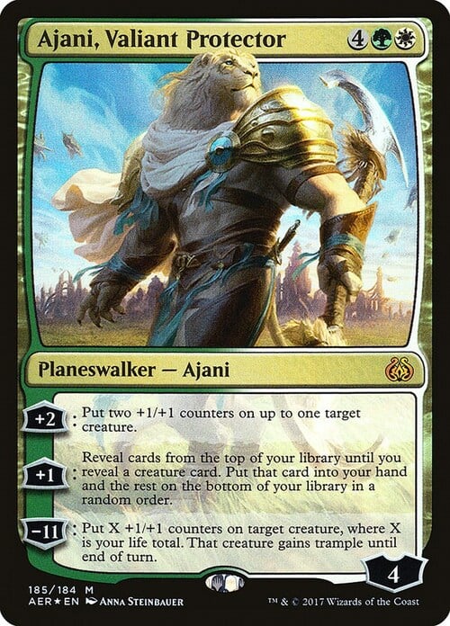 Ajani, Protettore Impavido Card Front