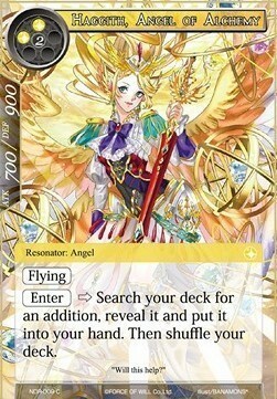 Haggith, Angel of Alchemy Card Front