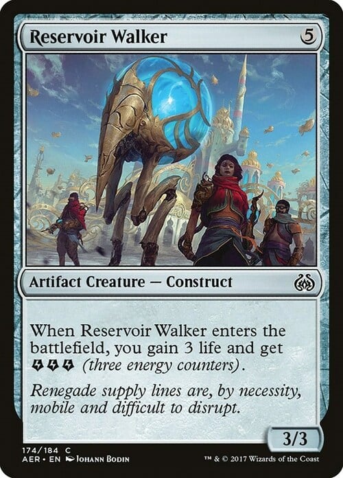 Reservoir Walker Card Front