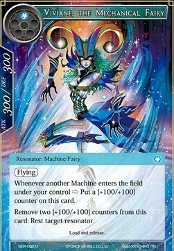 Viviane, the Mechanical Fairy Card Front