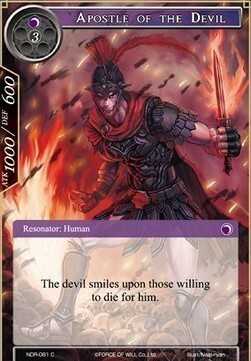 Apostle of the Devil Card Front