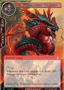 Annihilation Dragon Frente
