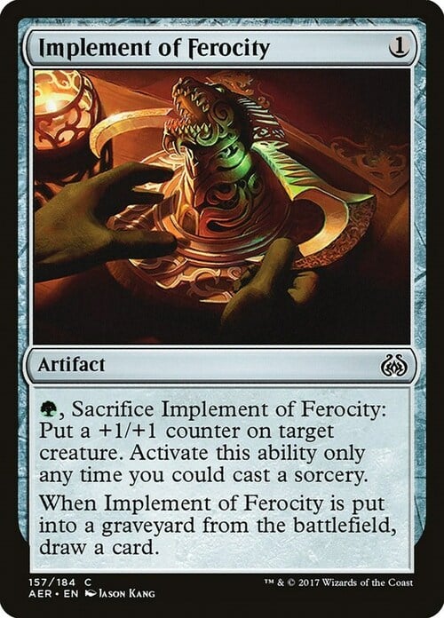 Implement of Ferocity Card Front