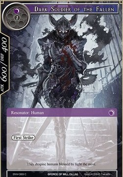 Dark Soldier of the Fallen Card Front