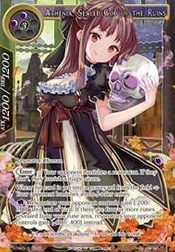 Athenia, Sealed God of the Ruins (vers. 2) Card Front