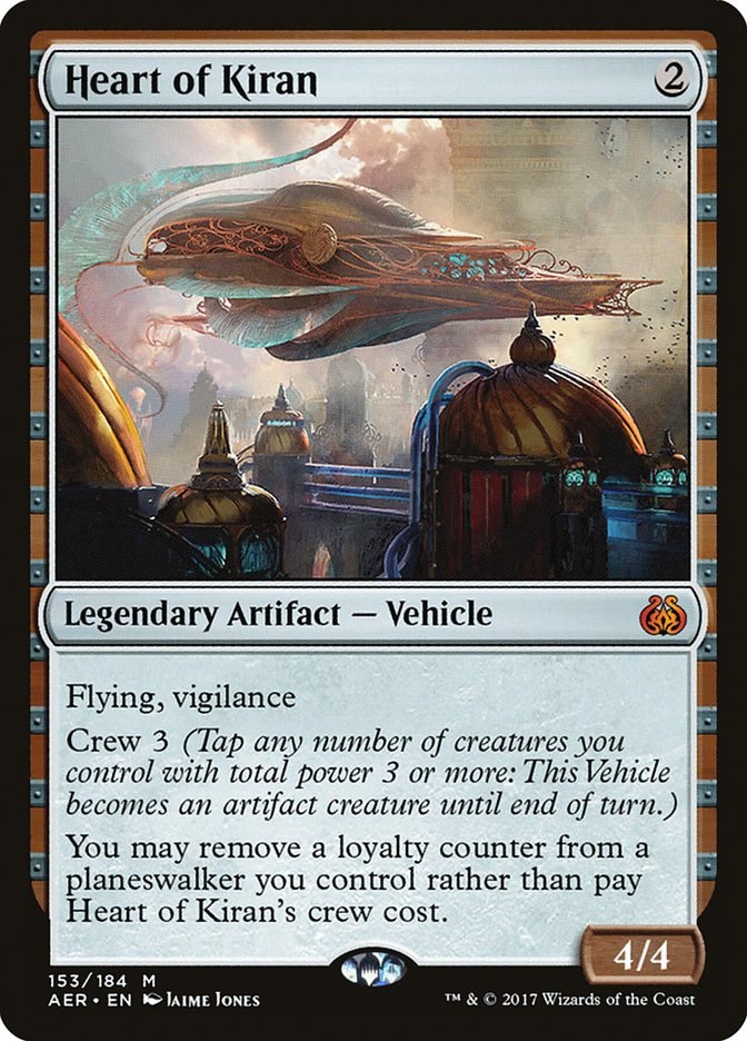 Heart of Kiran Aether Revolt | Magic | CardTrader