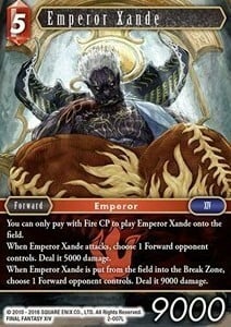 Emperor Xande (2-007) Card Front