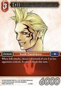Zell (2-008) Card Front