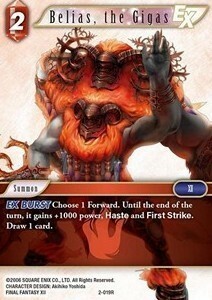 Belias, the Gigas (2-019) Card Front