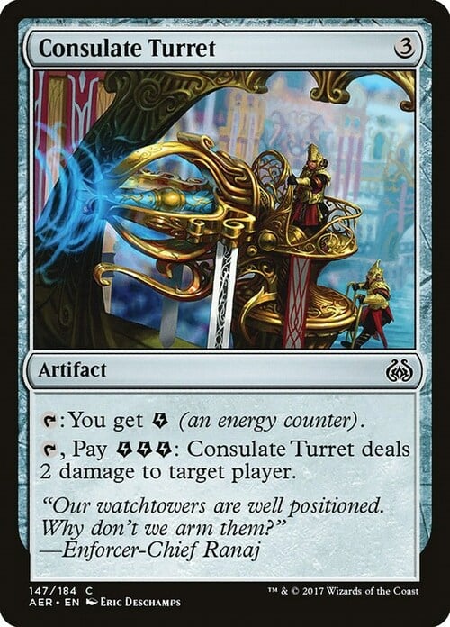 Consulate Turret Card Front