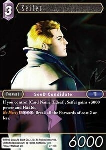 Seifer (2-110) Card Front